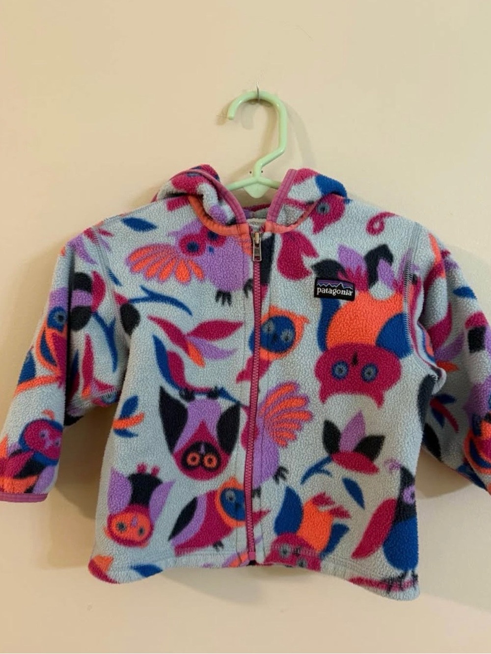 Patagonia Vintage Fleece 18 months - Owl Print